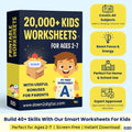 20000+ Kids Learning Worksheet Bundle My Store