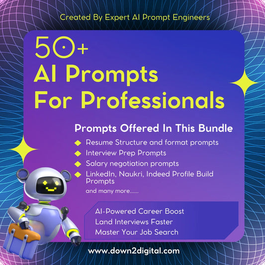 PromptPro Max — 50 Essential AI Prompts for Career Growth